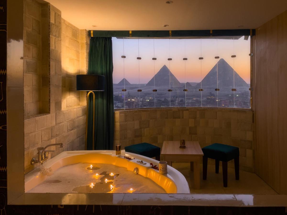 Jumeirah Pyramids View Inn Kafrat al Jabal Exterior photo